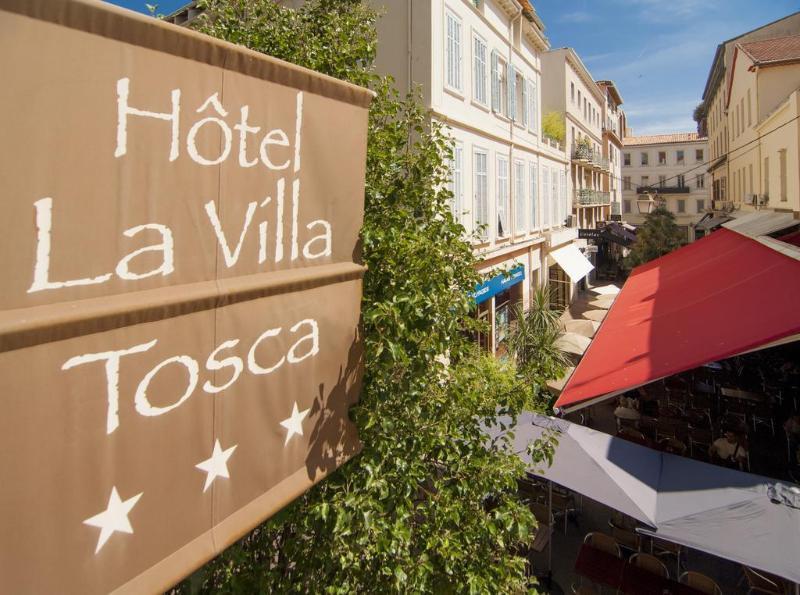 Hotel La Villa Tosca Cannes Bagian luar foto